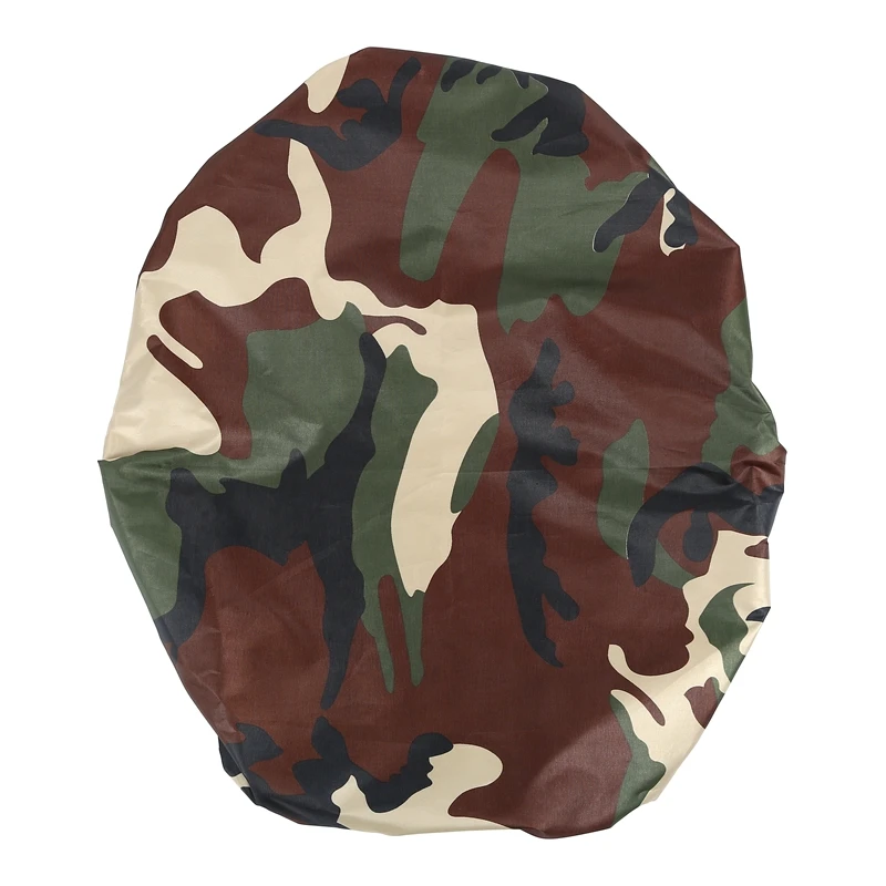 Adjustable Waterproof Dustproof Backpack Rain Cover Portable Ultralight Shoulder Protect Outdoor tools Hiking - Цвет: Leaf camouflage
