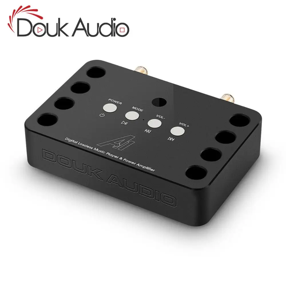 Douk аудио мини Bluetooth 5,0 усилитель мощности HiFi стерео аналоговый встроенный усилитель USB без потерь Музыкальный плеер 60 Вт* 2
