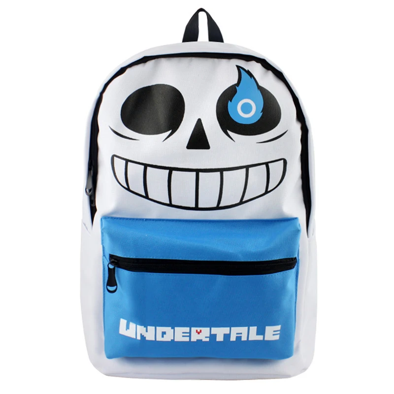 Повседневный Рюкзак для игр с принтом Undertale школьные сумки Sans дорожная сумка