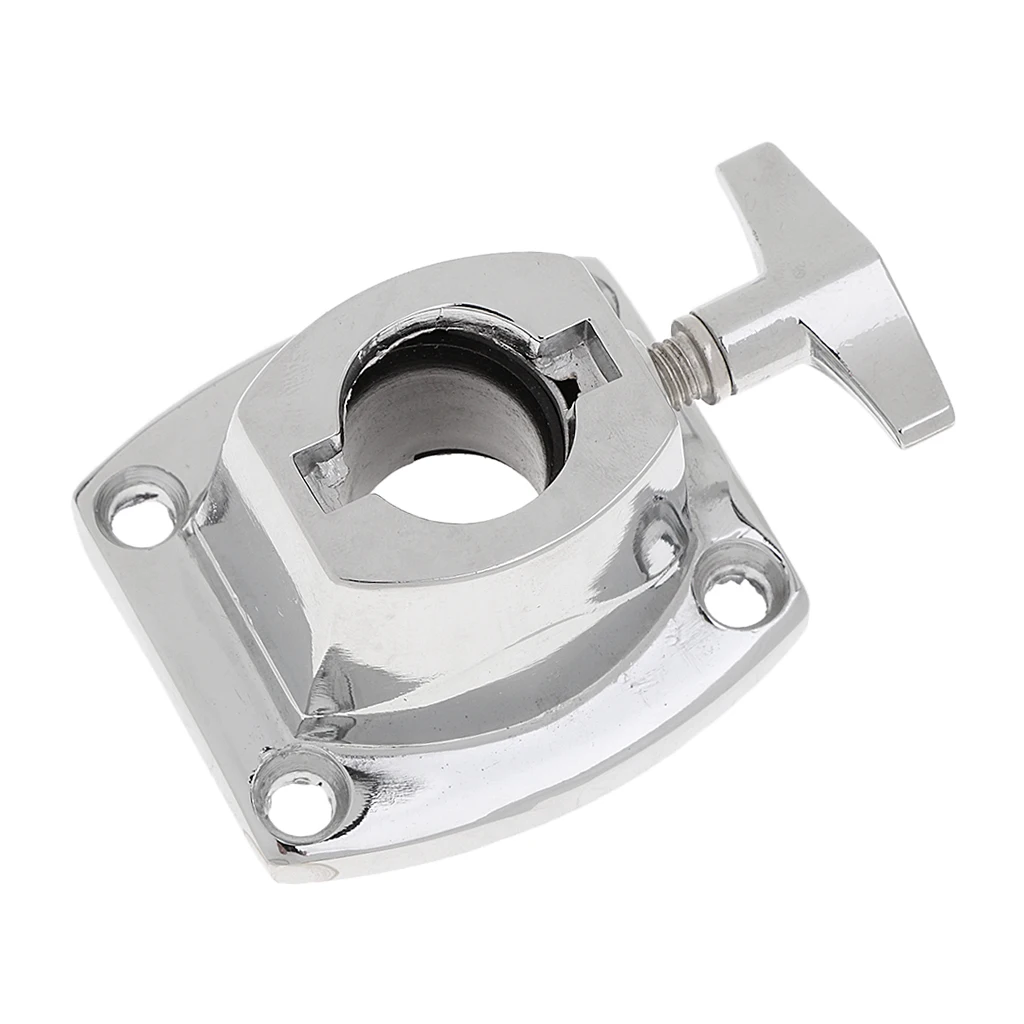 Drum Kit Holder Base Plate Tom Cymbal Holder Clamp Musical Instrument Parts  6.5x6x4.5cm