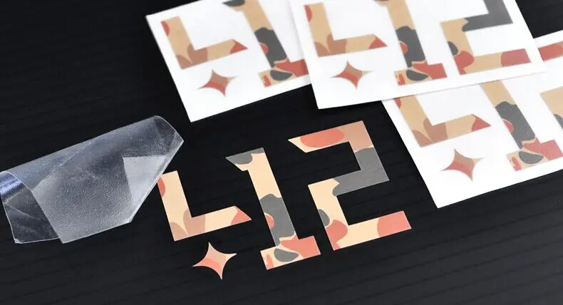 

Free shipping Custom Die Cut Vinyl Transparent Bumper Window Car Sticker ---PX7016