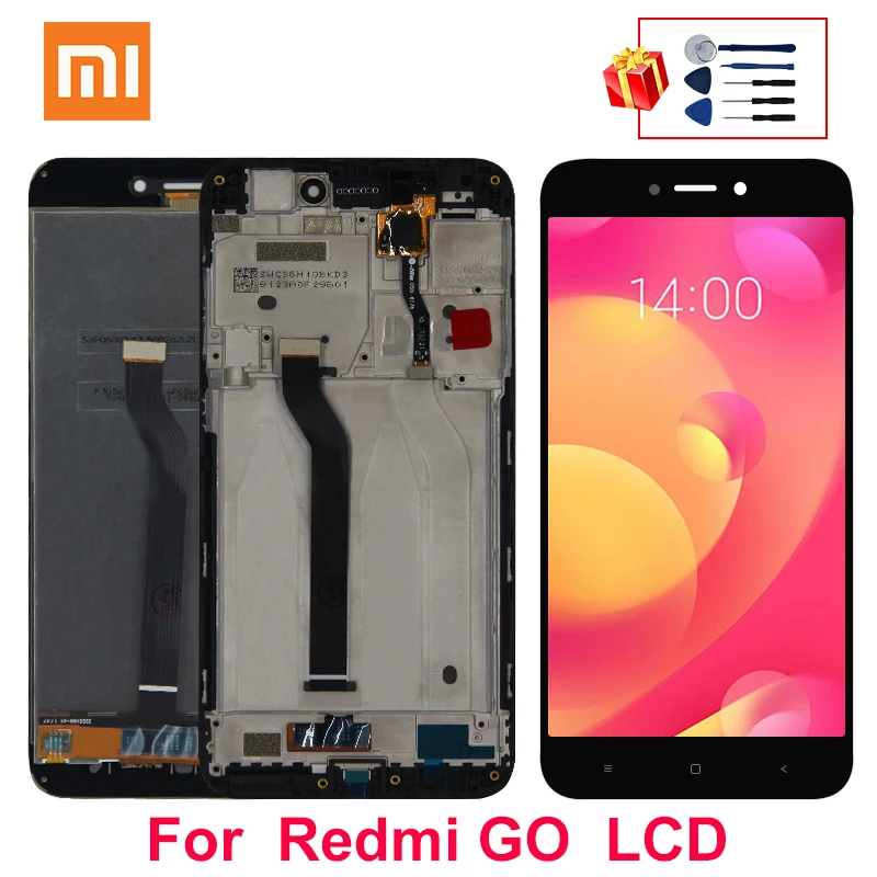 ЖК-дисплей 1280*720 для Xiaomi Redmi Go с рамкой и сенсорной панелью дигитайзер GO | Мобильные