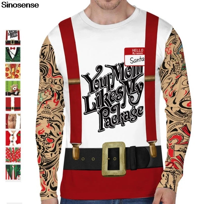 Уродливый Рождественский свитер для мужчин и женщин для праздников и вечеринок, Рождественский пуловер, толстовка с 3D забавным принтом, осенне-зимние свитера, джемперы, топы