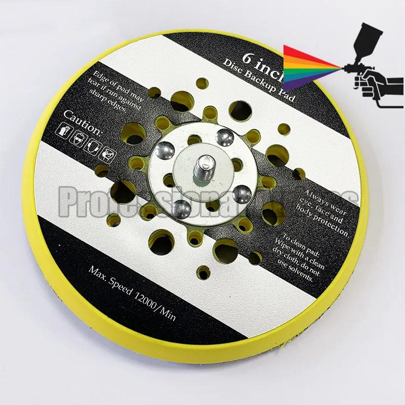 Backing Pad with Shim and Brake Seal for Car Random Orbital Sander Machine KS-01-150 Multi-Function Variable Speed Corded Red electric sander,cordless sander,cordless grinder