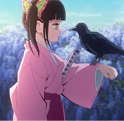 Аниме демон убийца: Kimetsu no Yaiba Tsuyuri Kanawo кимоно Косплей Костюм на заказ
