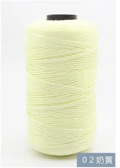 mylb 1Pc=100g 39 Colors Polypropylene Sewing Thread Cotton Rope Wedding Braided Cord Macrame Artisan yarn to bag hat handmade - Цвет: 2