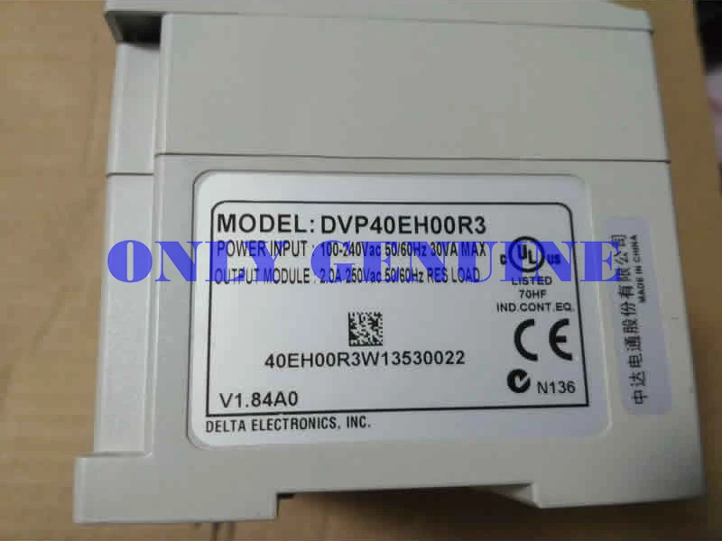 Профессиональный поставщик Delta PLC EH3 серии DVP40EH00R3 DVP40EH00T3 PLC