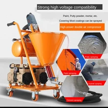 Electric High Pressure Spraying Machine Grouting Machine Grouter Cement waterproof Mending leakage Paint plaster putty sprayer