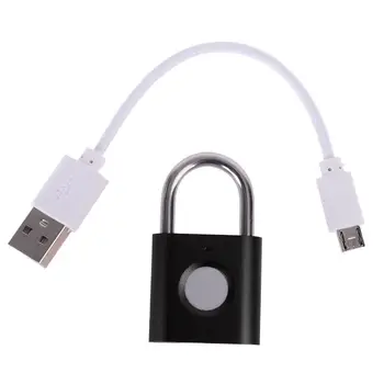

Smart Biometric Fingerprint Padlock Keyless File Cabinet Drawer Anti-theft Lock