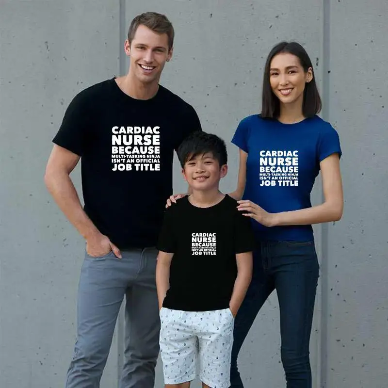 

Design Nurse Cardiac Nurse Because Multi Tasking Ninj tshirt XXXL 4Xl 97XL Humor Worsted hilarious homme tshirts