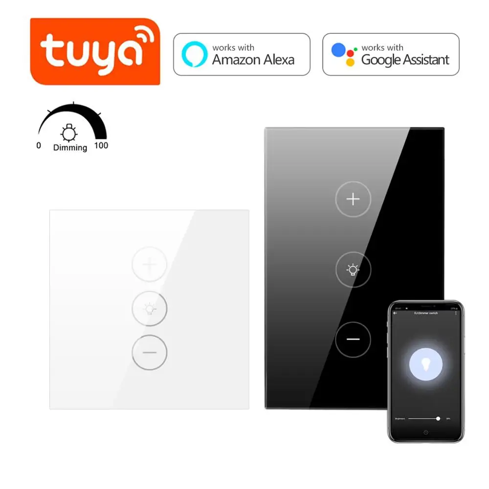 Светодиодный светильник ель света Tuya Smart Life с Wi-Fi сенсорный переключатель