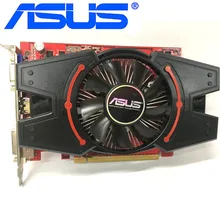 Asus r7 250 2gb placa gráfica 128bit gddr3 placas de vídeo para amd radeon r7250 placas vga equivalente gt730 gt630 gtx 650 usado