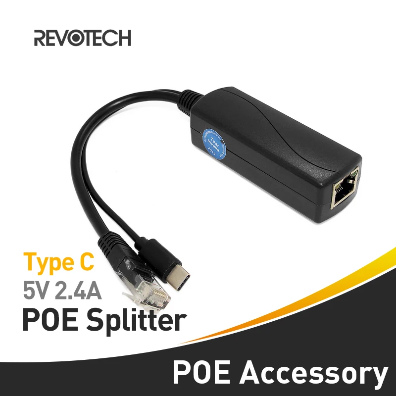 Разветвитель PoE типа C 5 В 100 А стандарт IEEE 802.3af|Аксессуары для CCTV| |