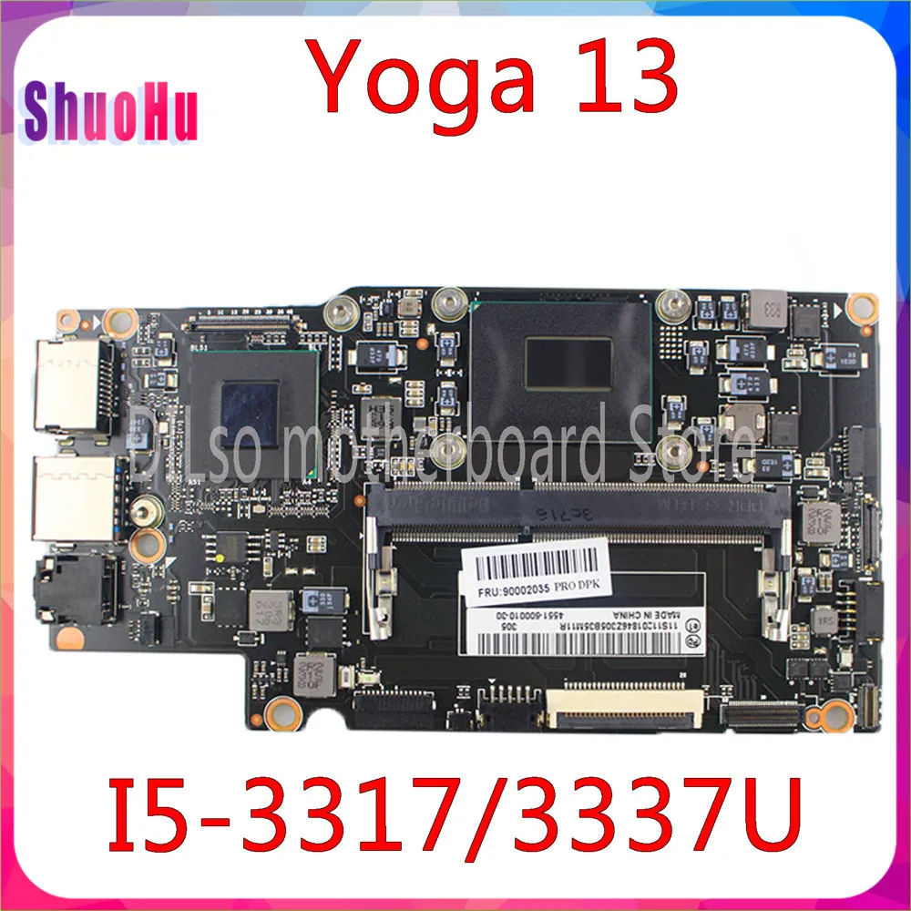 Материнская плата KEFU Yoga13 для ноутбука Lenovo Yoga 13 DDR3 HM76 Intel 90002037 90 дней | Компьютеры и
