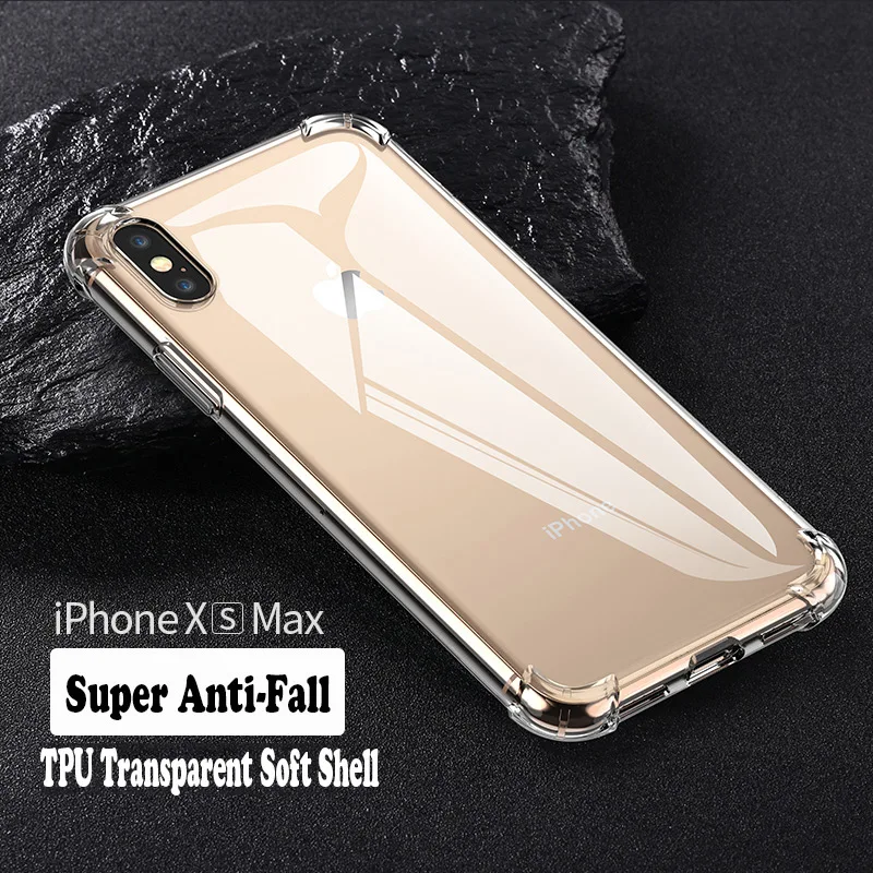 Роскошный прозрачный мягкий силиконовый чехол для телефона для iPhone 6S 6S 7 7S iPhone 8 Plus X 10 11 Pro XR XS Max 5 5S 5SE