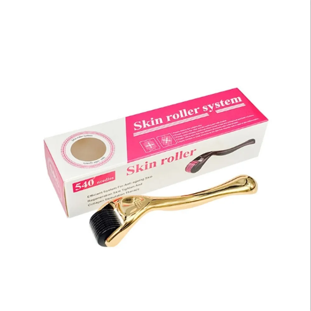 

DRS 540 Micro Needles Derma Roller Titanium Mezoroller Microneedle Dr Pen Machine for Skin Care and Body Treatment Dermaroller