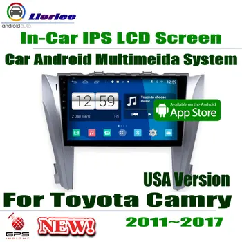 

Car Android Player 9" IPS LCD Screen For Toyota Camry Aurion 2011~2017 USA Version Car GPS Navigation AMP BT SD USB AUX WIFI