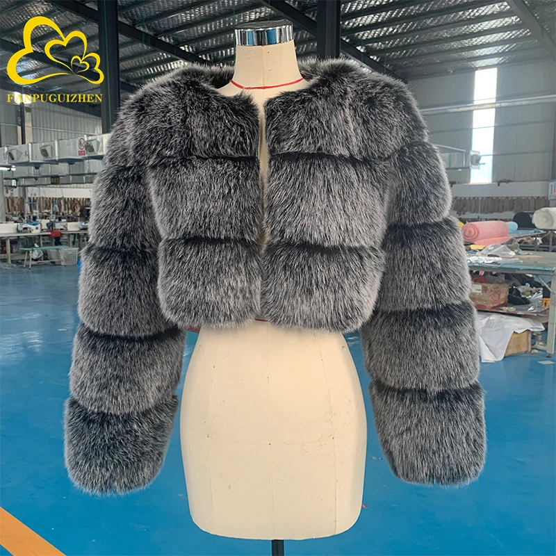 Faux fur coats wholesale Clearance