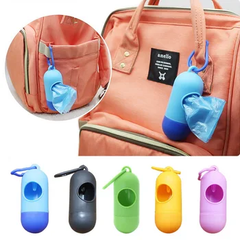 

Practical Pet Dog Poop Bag Dispenser Waste Garbage Holder Dispensers + Poop Bags Set Pets Dogs Trash Cleaning Supplies