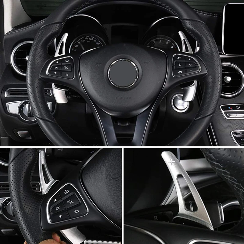 Paddle Shifter расширение для Mercedes Benz алюминиевый сплав сдвиг весло лезвие для a B C CLA CLS E G GL GLA GLC GLE GLS Metris S