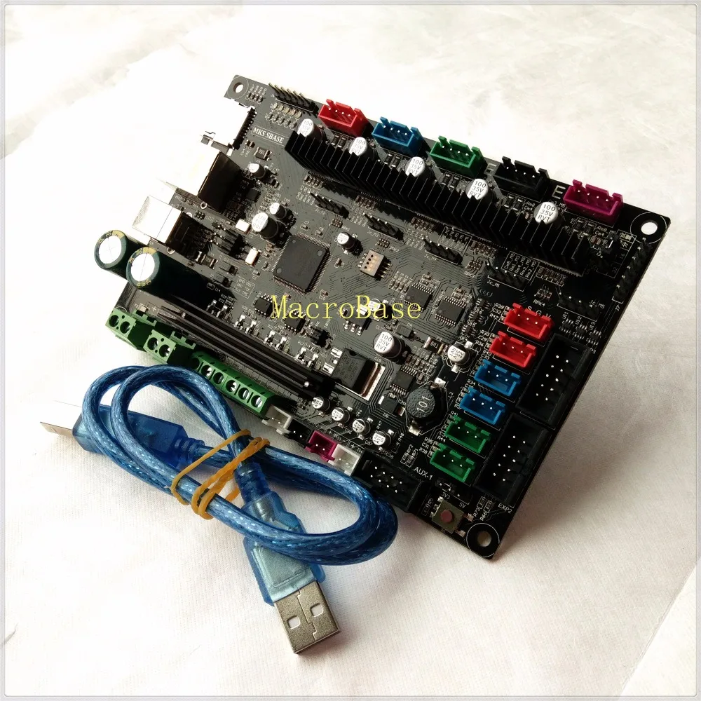 Контроллер материнской платы для 3D принтера MKS SBASE V1.3 32 битная плата ARM Cortex Smoothieware