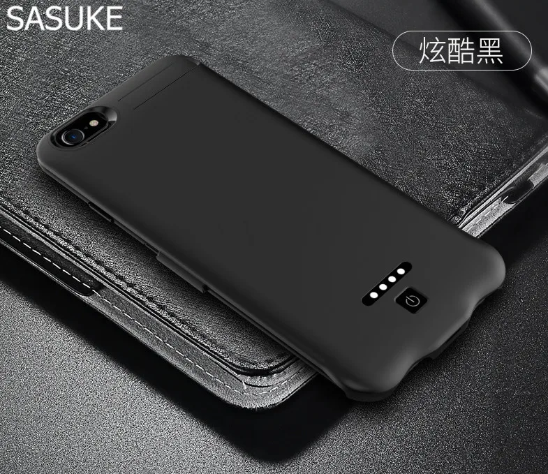 5200 мАч чехол для зарядного устройства для iPhone 6 6s 7 8 ультра тонкий внешний аккумулятор чехол для iPhone 6 6s 7 8 сплошной цвет power capa