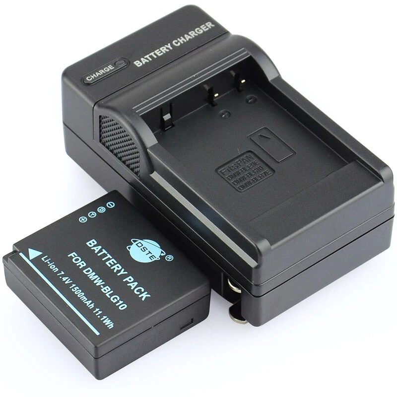 3 шт. 1500mAh 7,4 V DMW-BLG10 BLG10 BLG10E DSTE батарея камеры DSLR двойное зарядное устройство для Panasonic Lumix DMC-GF6