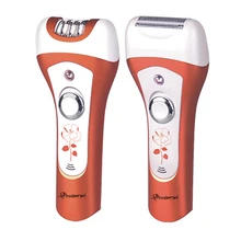 2в1 женский эпилятор, Электрический женский эпилятор для лица, Женская бритва, светильник для депиляции, бикини, триммер для депиляции, 220-240 В, две скорости
