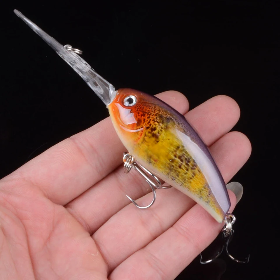  1PCS Isca Swim Fish Fishing Lure 11cm 18g Artificial Hard Crank Bait Topwater Wobblers Japan Fishin