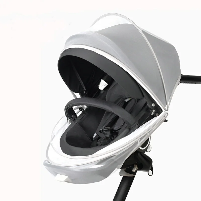 Mosquito Net For Dsland Xplory V3 V4 V5 V6 B-BEKO Scoot Series Baby Trollery Version With Double Zipper Embroidery