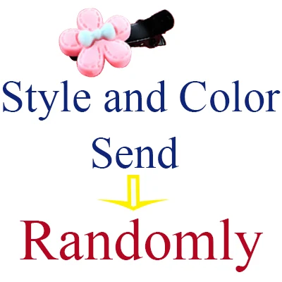 Color randomly 100 шт./лот, картонные заколки для волос, детские шпильки для волос,, детские заколки для волос, головной убор для девочек, цвет, отправляется случайным образом - Цвет: Color randomly