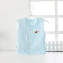 Жилет для малышей; хлопковый детский жилет для мальчиков и девочек; Одежда для новорожденных; маленький жилет; с фабрики