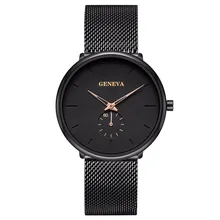 

NEW Minimalist Men's Fashion Ultra Thin Watches Simple Men Waterproof Sport Business Stainless Steel Mesh Belt Quartz Watch