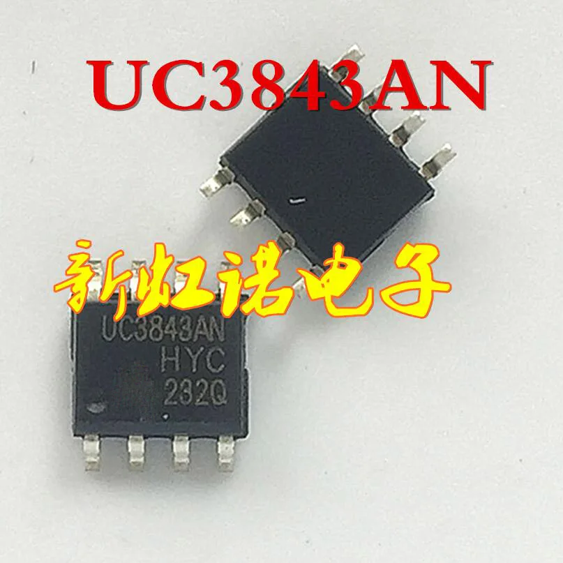 

5 шт./партия, новые интегральные схемы UC3843AN SOP-8 хорошего качества