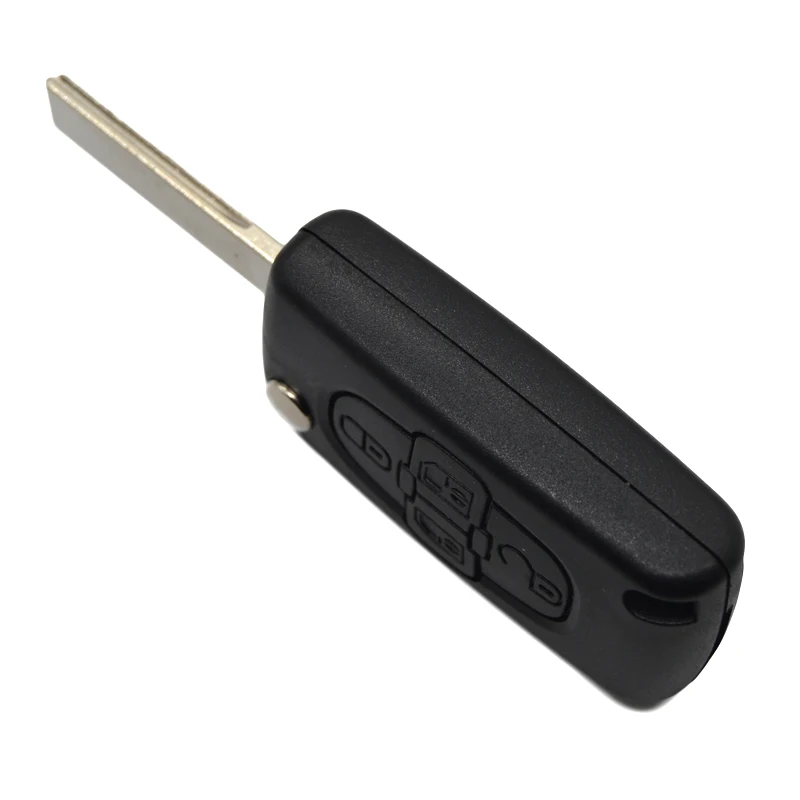 Replacement flip key cover 2/3button VA2 HU83 0523/0536 for Citroen C2 C3 C4 C5 C6 Peugeot 207 307 308 407 807 remote key Case