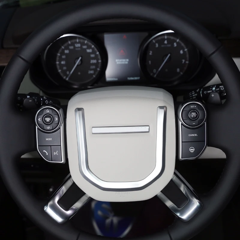 Для Land Rover Range Rover Sport L551- ABS углеродного волокна внутренняя рулевое колесо декоративное покрытие отделка 1 шт./компл