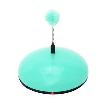 

Cat Feather Toy Electric Cat Teaser And Hair Cleaner Funny Cat Hair Removal Toy For Pet Hair Cleaning