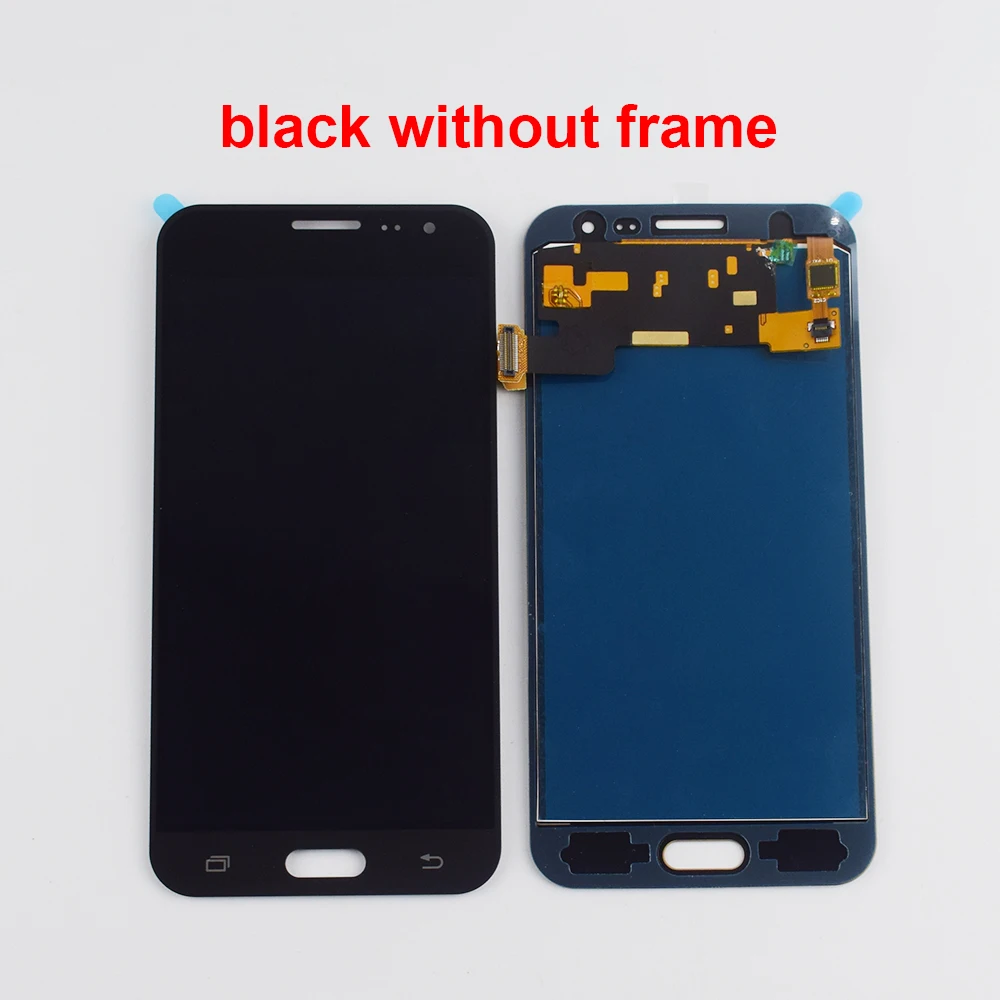 black without frame ЖК-дисплей для samsung Galaxy J3, ЖК-дисплей J320 J320F, сенсорный ЖК-экран в сборе с рамкой для J320M J320H, ЖК-экран - Цвет: black without frame