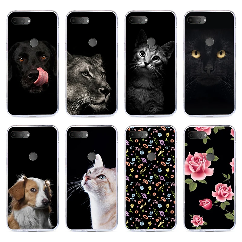 

Patterned Back Phone Cover For Alcatel 1S 2019 5.5-inch Stylish Design Soft Phone Case Colorful Painted TPU Silicone Cover