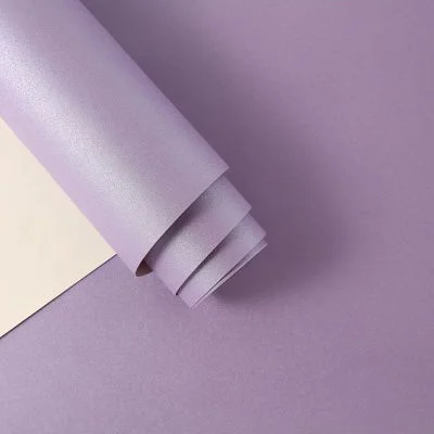 5077 Purple Настенная бумага s Современный домашний декор однотонные обои фиолетовый красный водонепроницаемый настенный рулон бумаги декоративная Гостиная Papel De Pared - Цвет: 5077 Purple