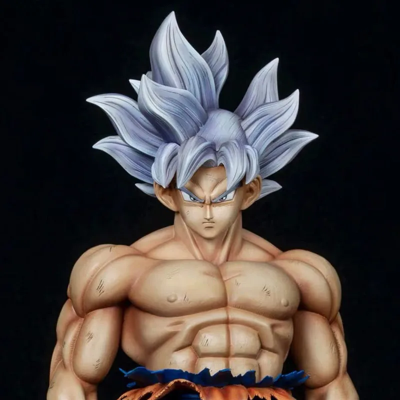 60 см Dragon Ball Super saiyan 4 sonGoku gk статуя из смолы содержит светодиодную световая фигура для коллекции A94