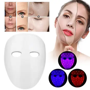 

Micro Needle Roller LED Photon Skin Rejuvenation Machine Spectrum Anti-Aging Brighten Face Mask Face Skin Care Tools