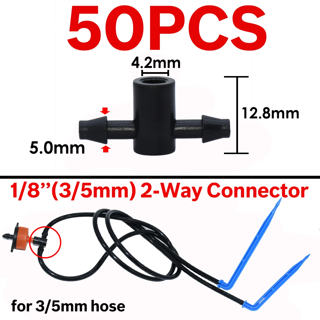 Tuyau D'Arrosage Tuyau Jardinage Extensible Avec Buse Multifonction Tpe