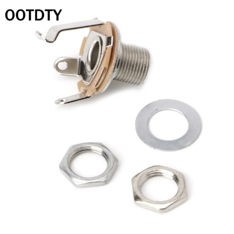 OOTDTY Selling1/" моно Женский входной разъем для электрической гитары бас