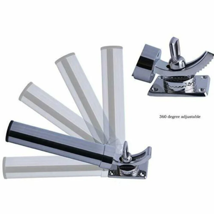 Регулируемый держатель для удочки, настенное крепление 316 из нержавеющей стали для лодки, яхты_ WK