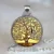 Tree Of Life Glass Cabochon Statement Pendant Necklace 19