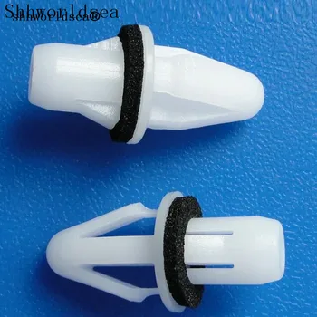

Shhworldsea Free shipping 100pcs Car Accessories Plastic Rivet Fastener Clip Clamp For Nissan 85099-AU000