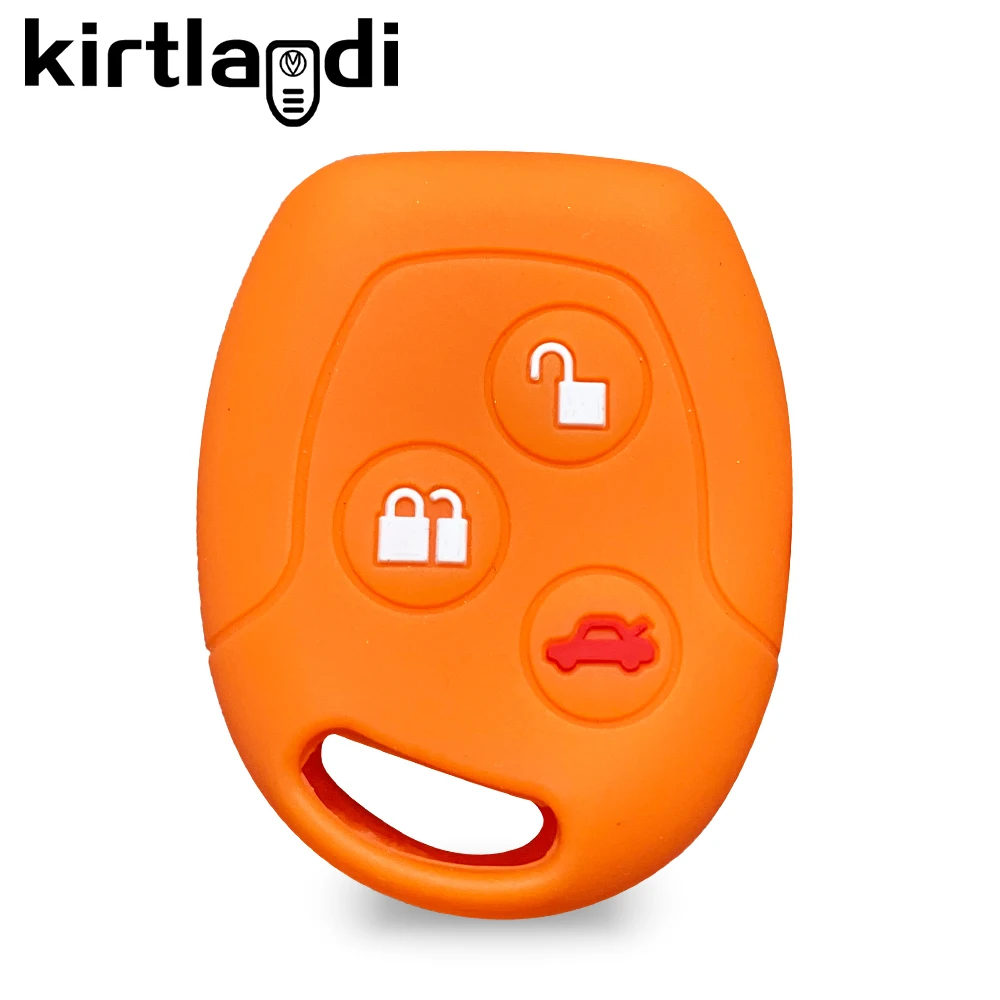 Key Case Cover For Ford Fusion 2011 Europe Fiesta 2006 2007 Focus 2 Mk2 Transit Keychain Car Cover Protector Car Accessories key case key case cover