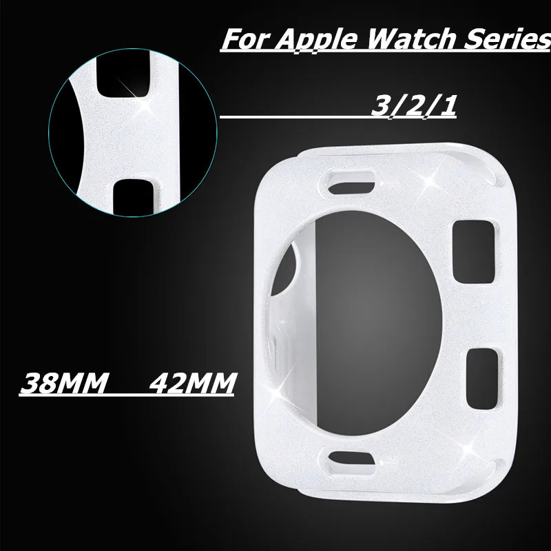Soft TPU Protector For apple Watch 5 4 Case Cover 44 42 38 40mm Protection Colorful 5