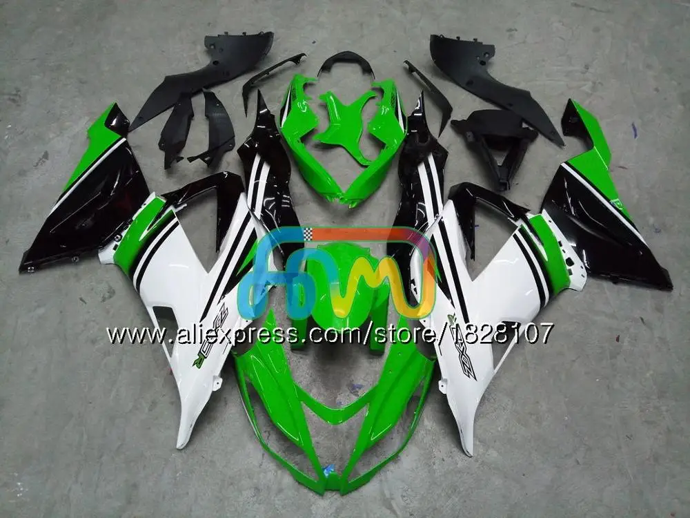 No. 32 Инъекции для KAWASAKI ZX 6R ZX-636 ZX 636 ZX636 25BS. 0 ZX-6R ZX6R 13, 14, 15, 16, 17, 2013 обтекатель Черный Запад - Цвет: No. 32